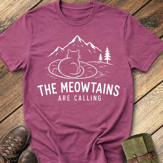Meowtains Calling T-Shirt