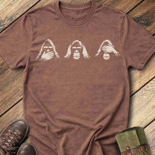 Bigfoot See No Evil T-Shirt