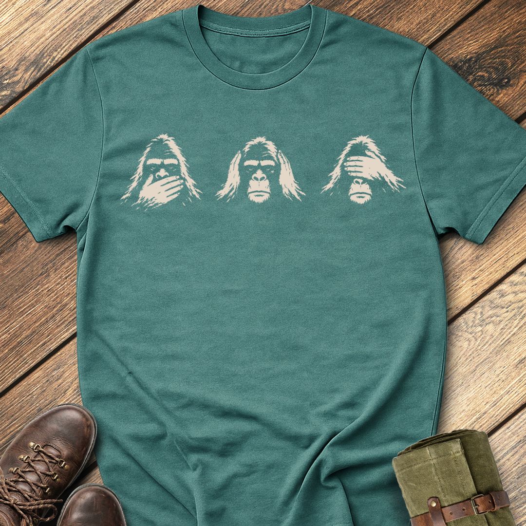 Bigfoot See No Evil T-Shirt