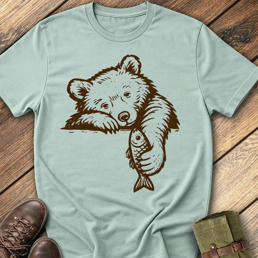 Bear Fishing T-Shirt