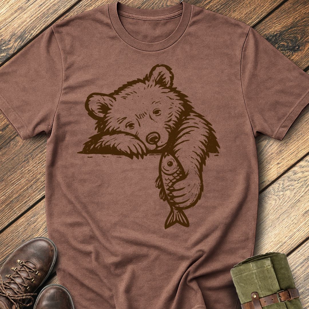 Bear Fishing T-Shirt
