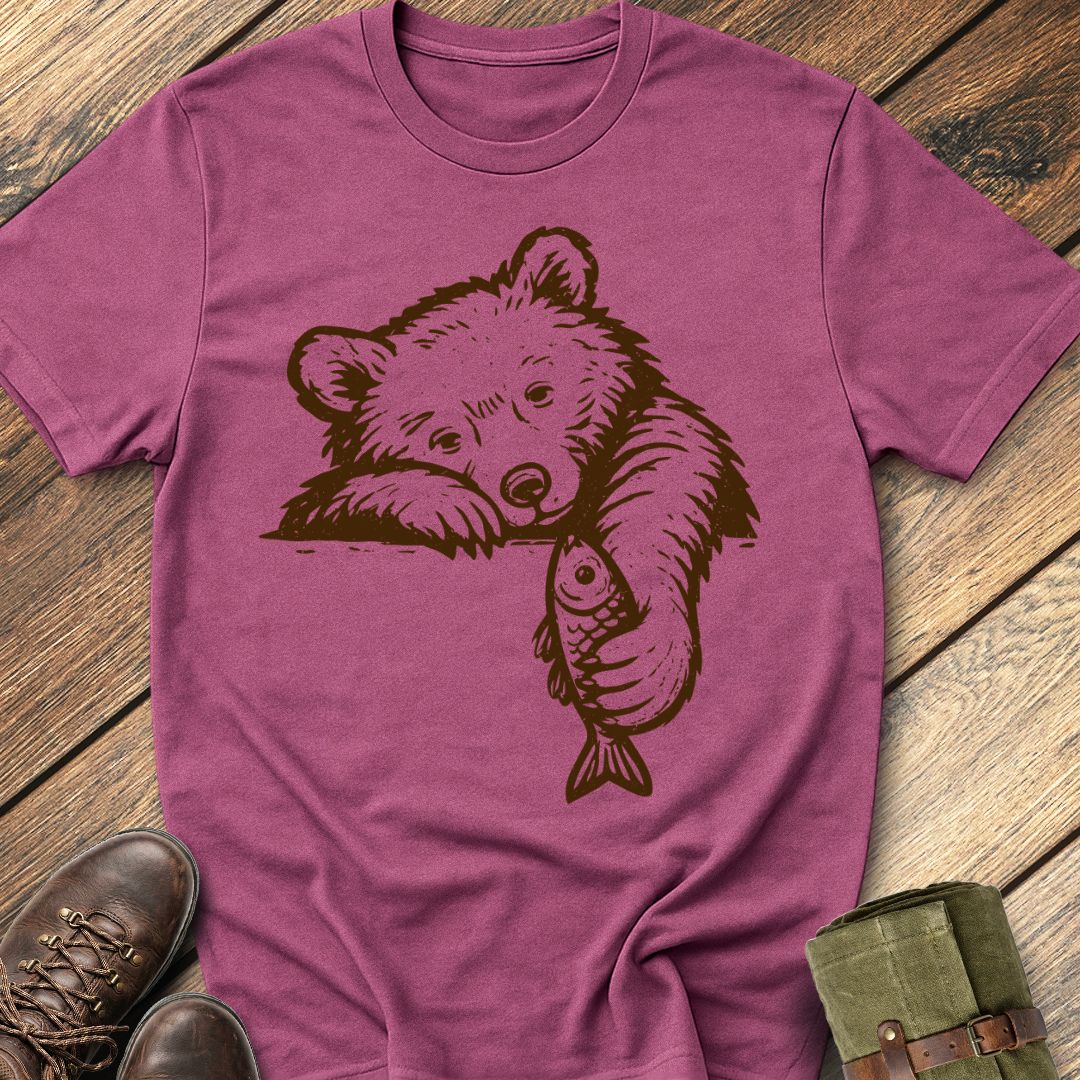 Bear Fishing T-Shirt