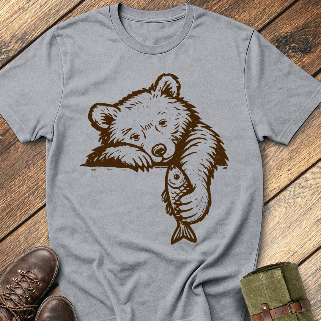 Bear Fishing T-Shirt