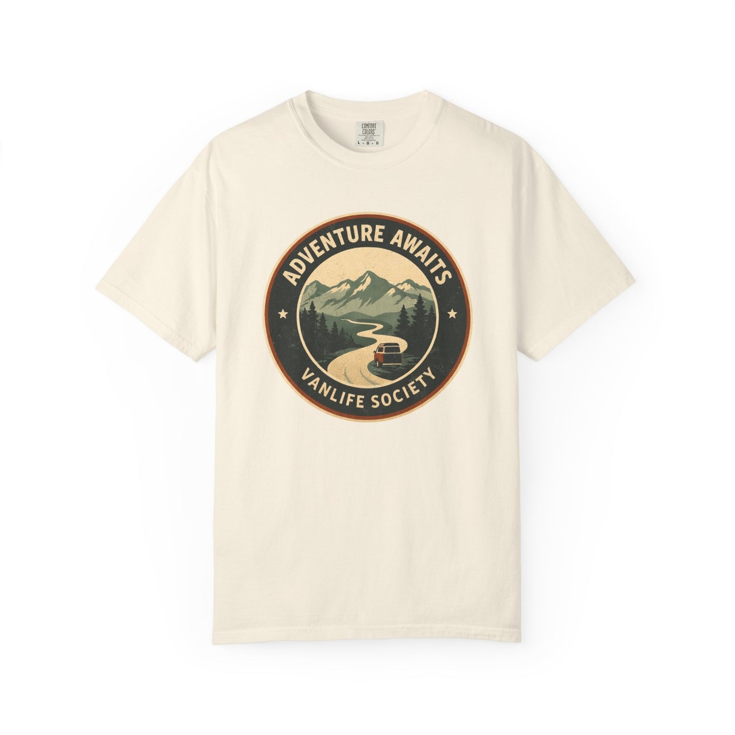 Adventure Awaits Vanlife Society T-Shirt
