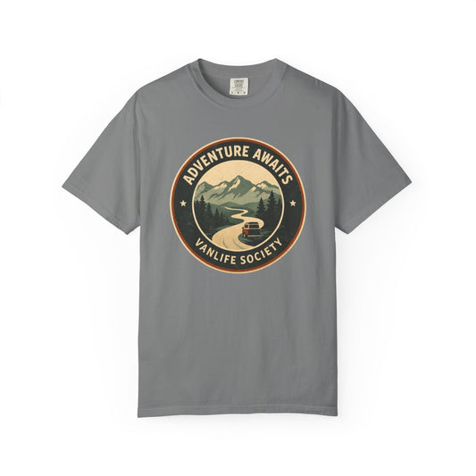 Adventure Awaits Vanlife Society T-Shirt