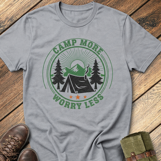 Camp More Worry Less T-Shirt