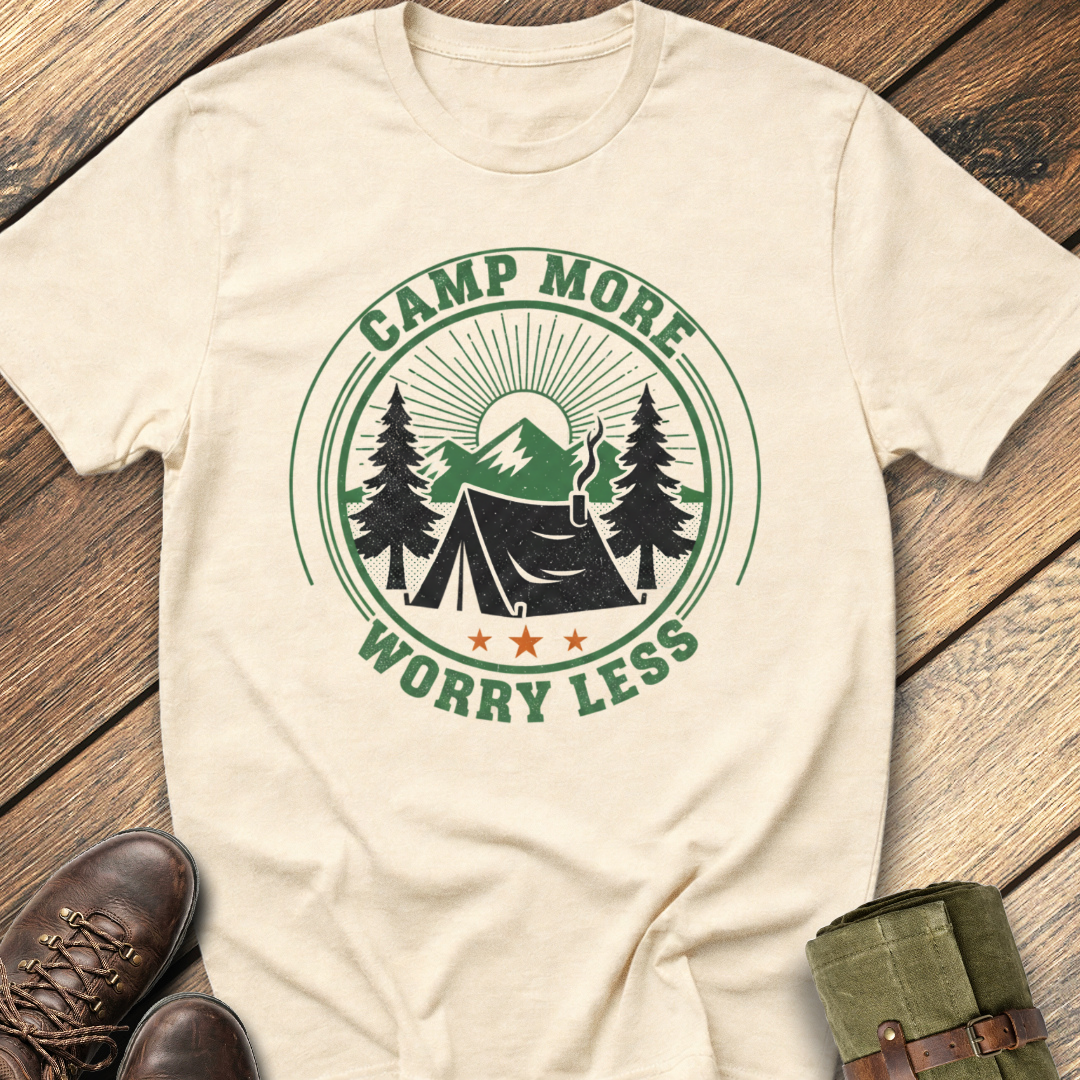 Camp More Worry Less T-Shirt