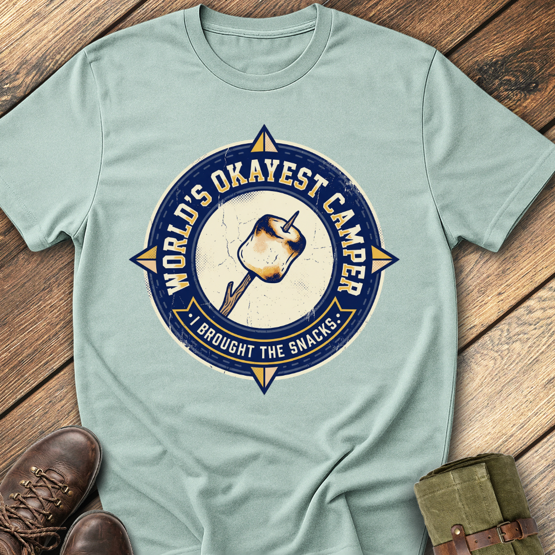World's Okayest Camper T-Shirt