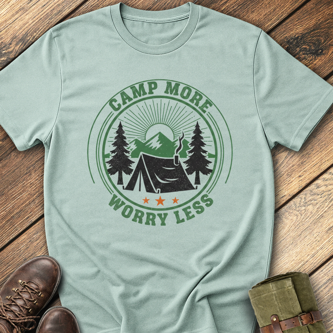 Camp More Worry Less T-Shirt