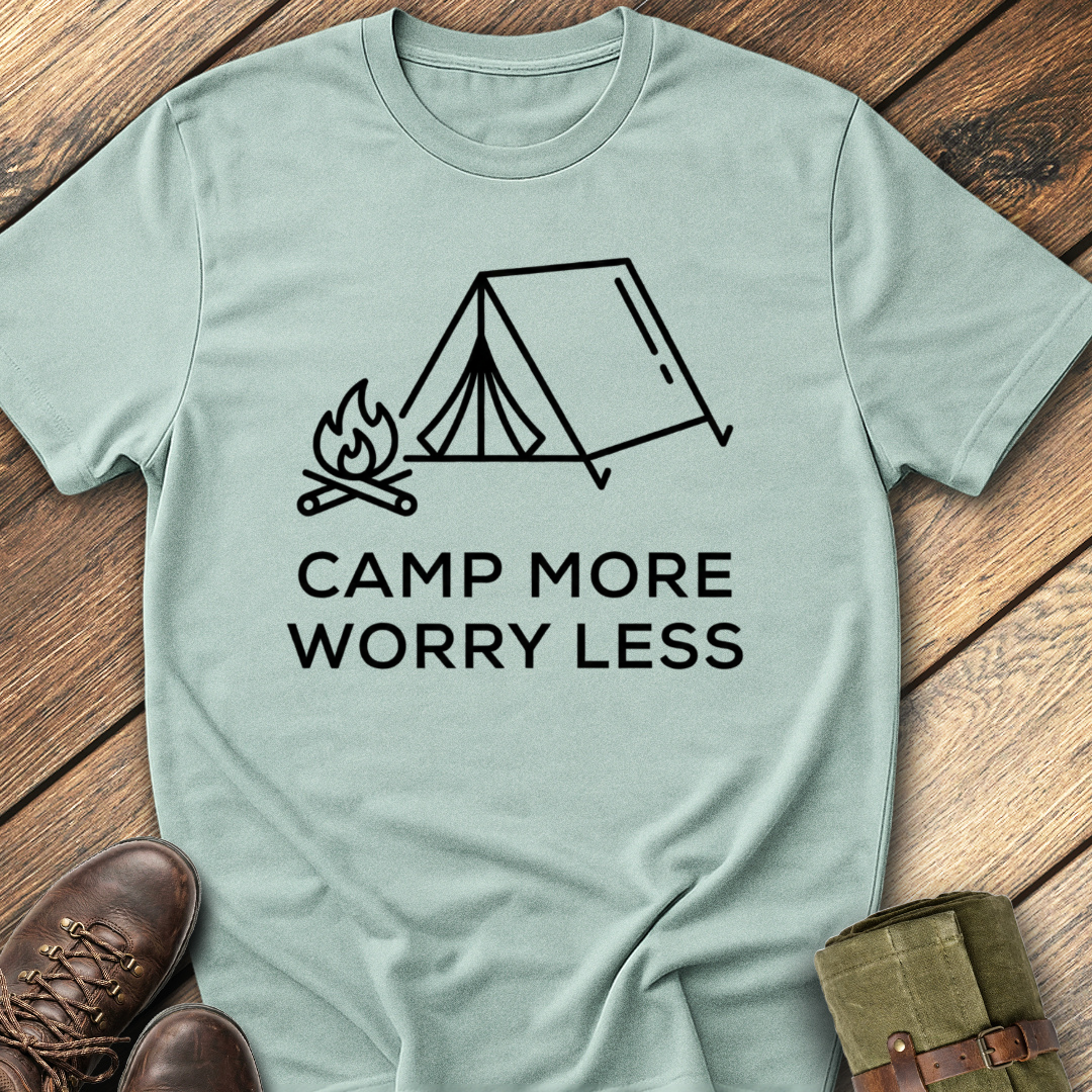 Camp More Worry Less T-Shirt