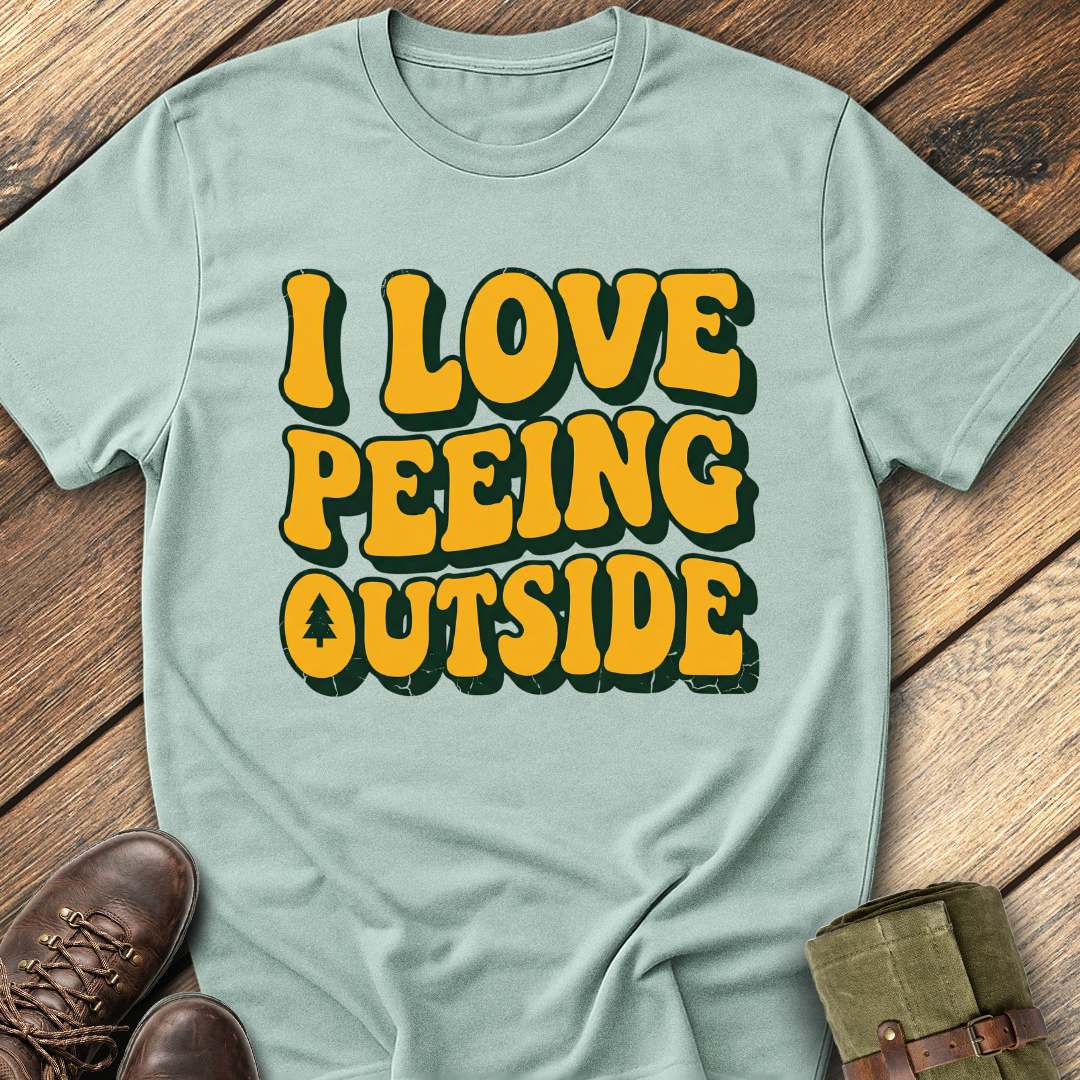 I Love Peeing Outside T-Shirt