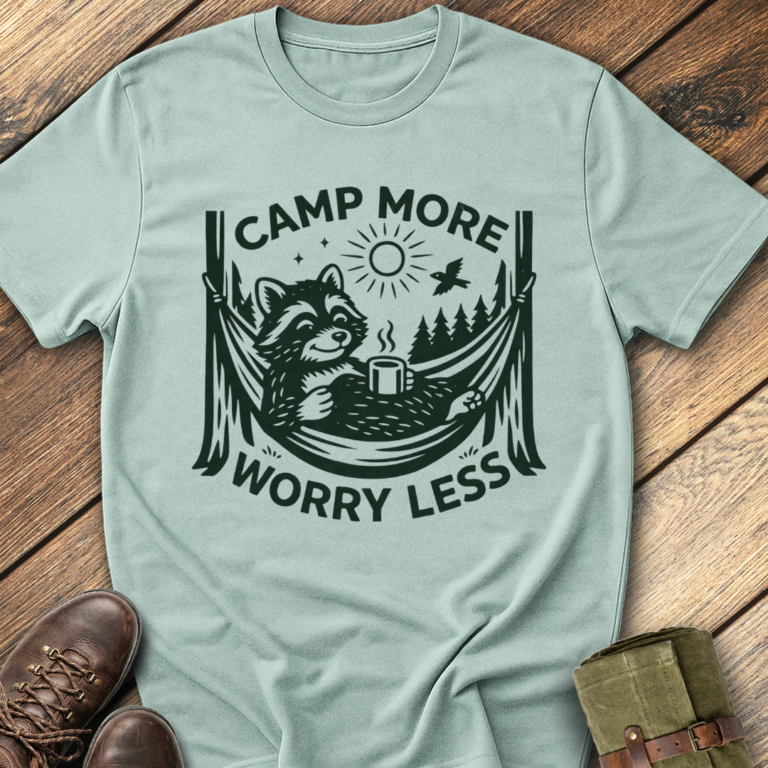 Camp More Worry Less T-Shirt