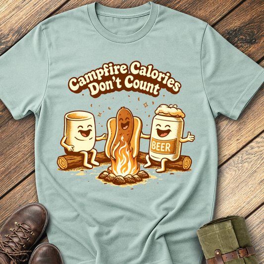 Campfire Calories Don't Count T-Shirt