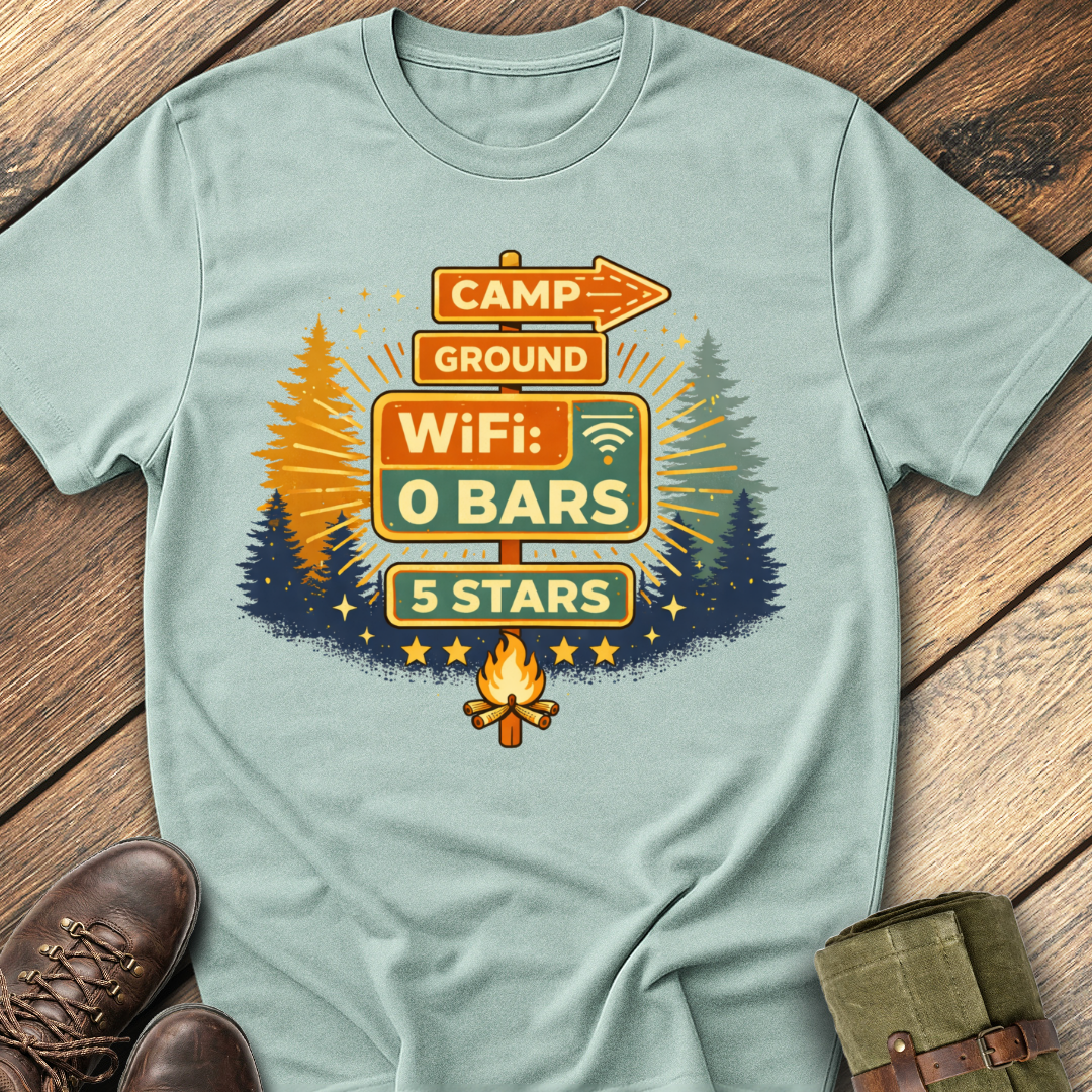 Camp Ground Wifi T-Shirt