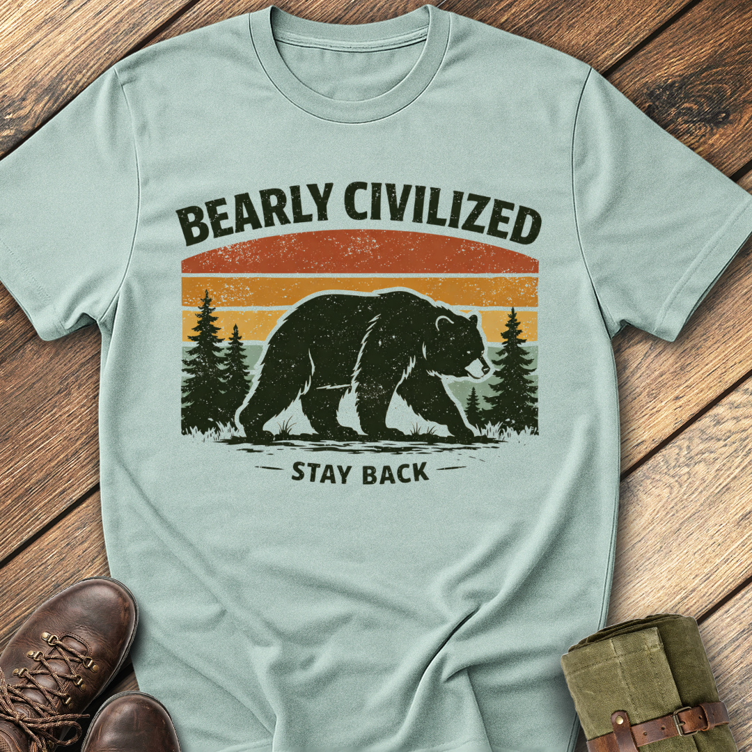 Bearly Civilized T-Shirt