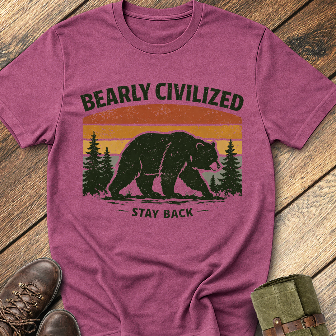 Bearly Civilized T-Shirt