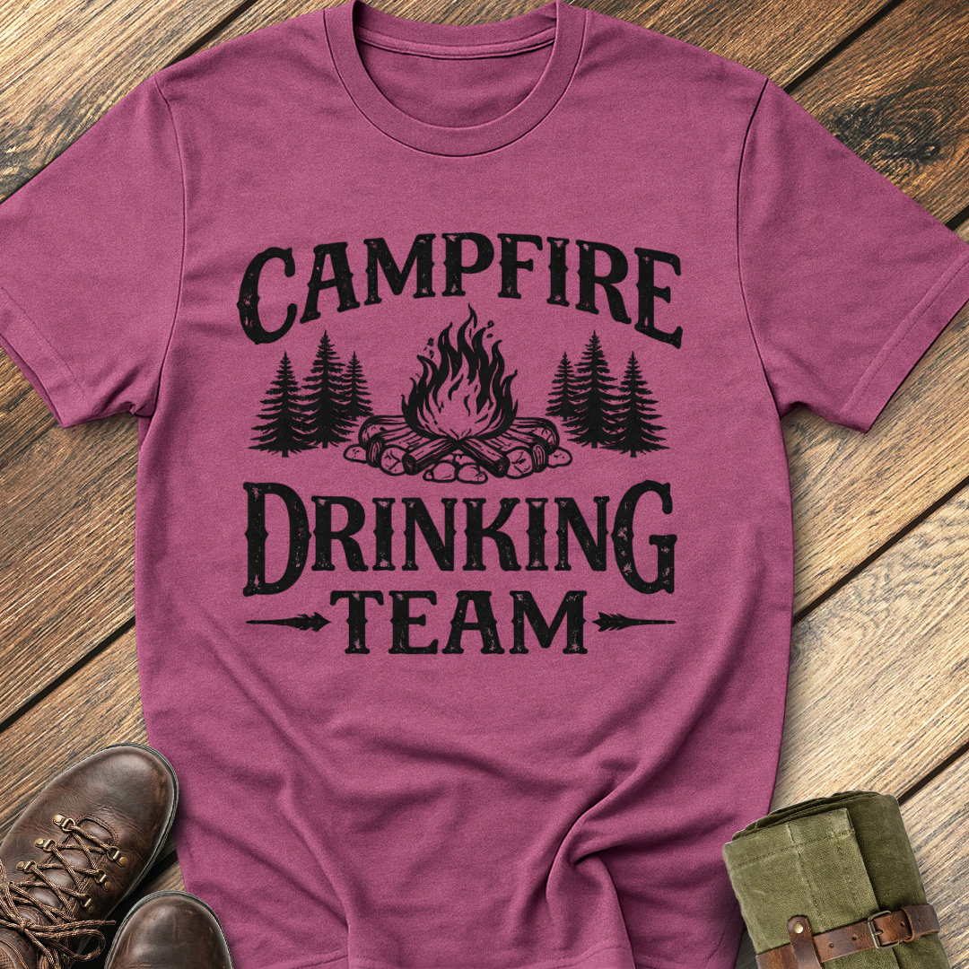 Campfire Drinking Team T-Shirt