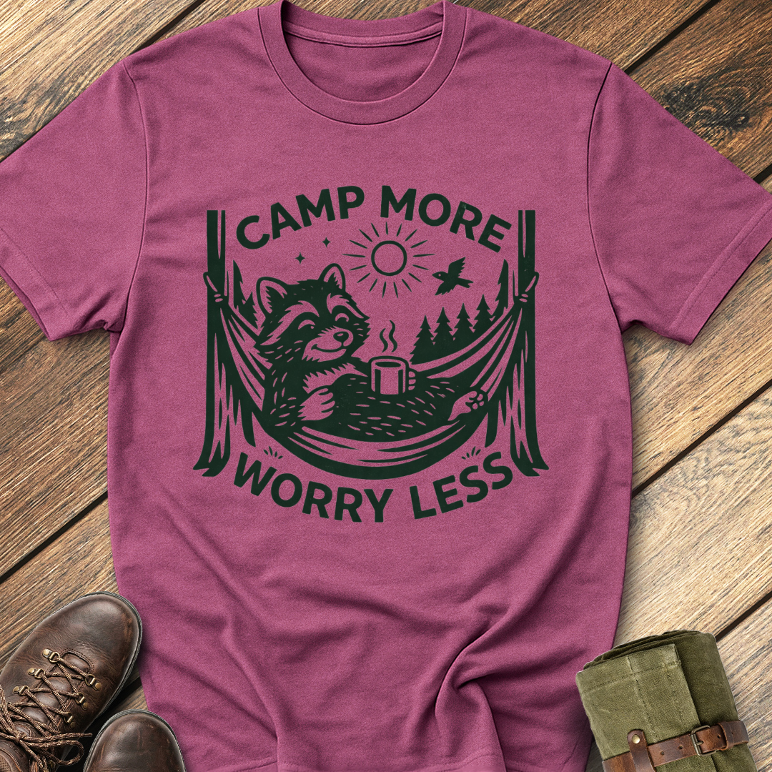 Camp More Worry Less T-Shirt