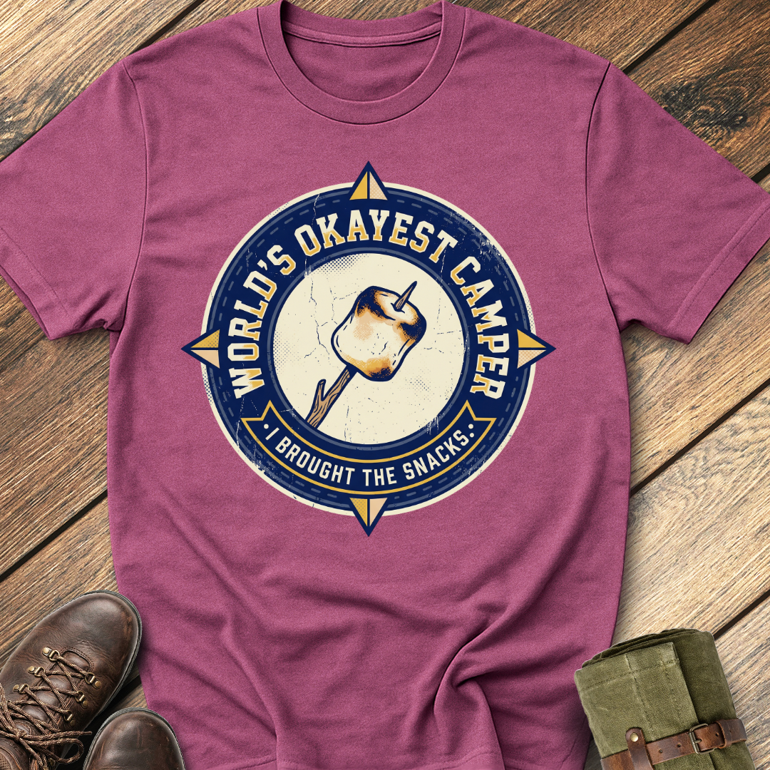 World's Okayest Camper T-Shirt