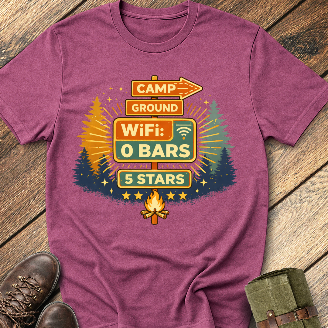 Camp Ground Wifi T-Shirt