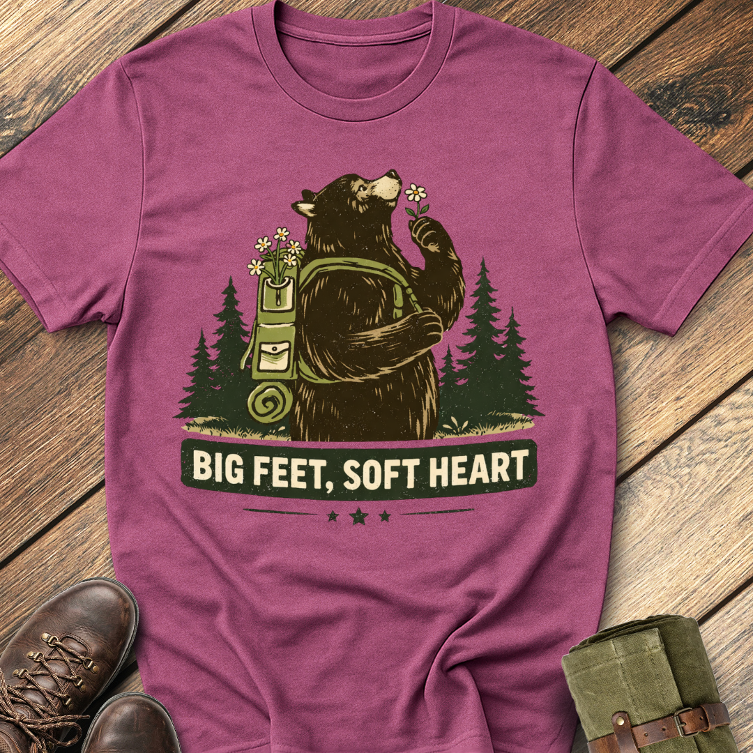 Big Feet, Soft Heart T-Shirt