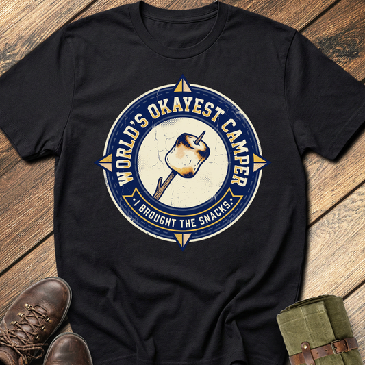World's Okayest Camper T-Shirt