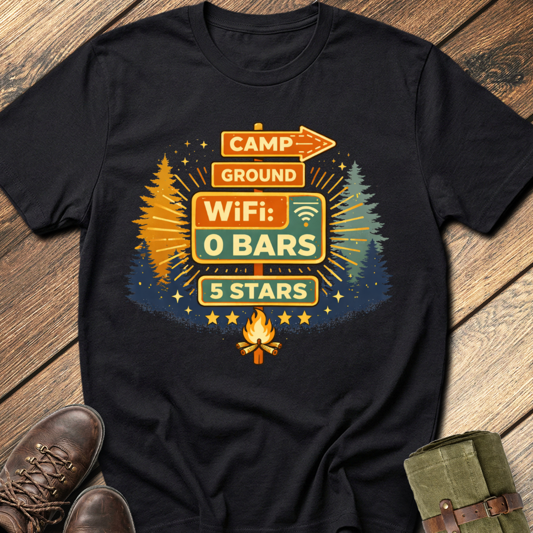 Camp Ground Wifi T-Shirt