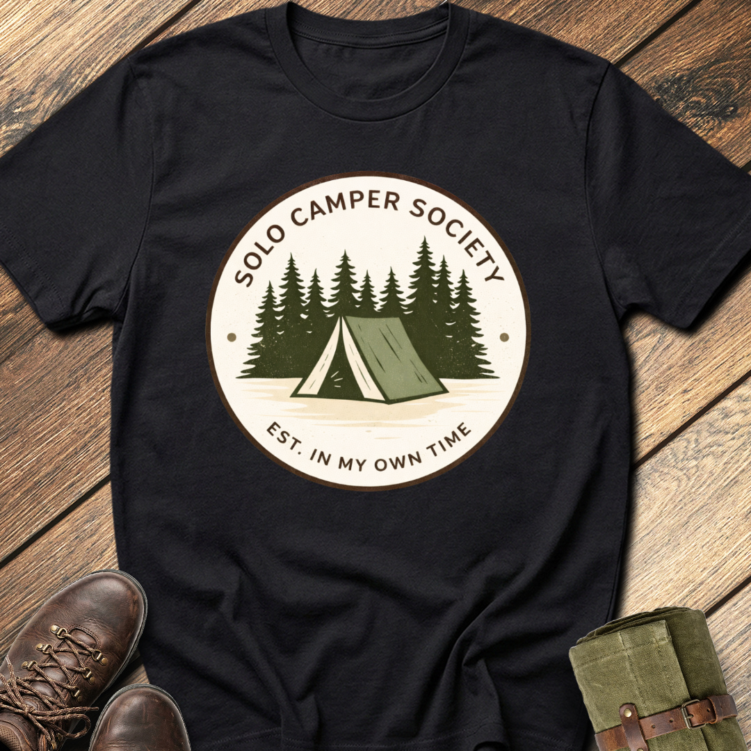Solo Camper Society T-Shirt