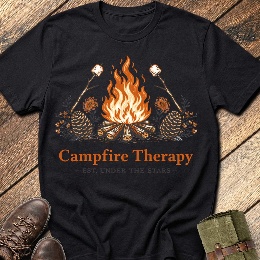 Camp Fire Therapy T-Shirt