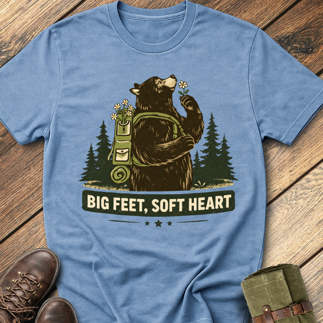 Big Feet, Soft Heart T-Shirt