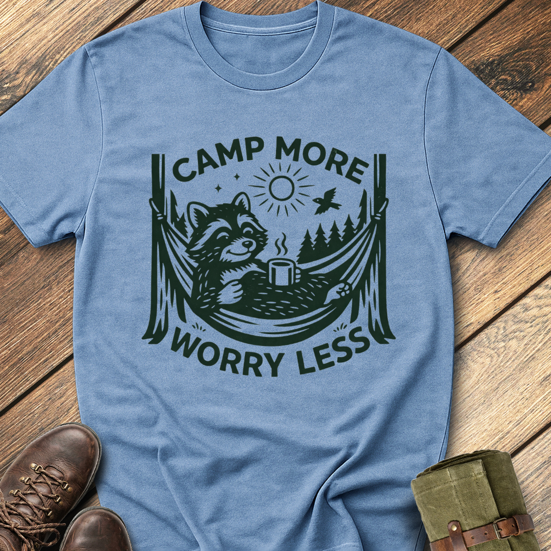 Camp More Worry Less T-Shirt