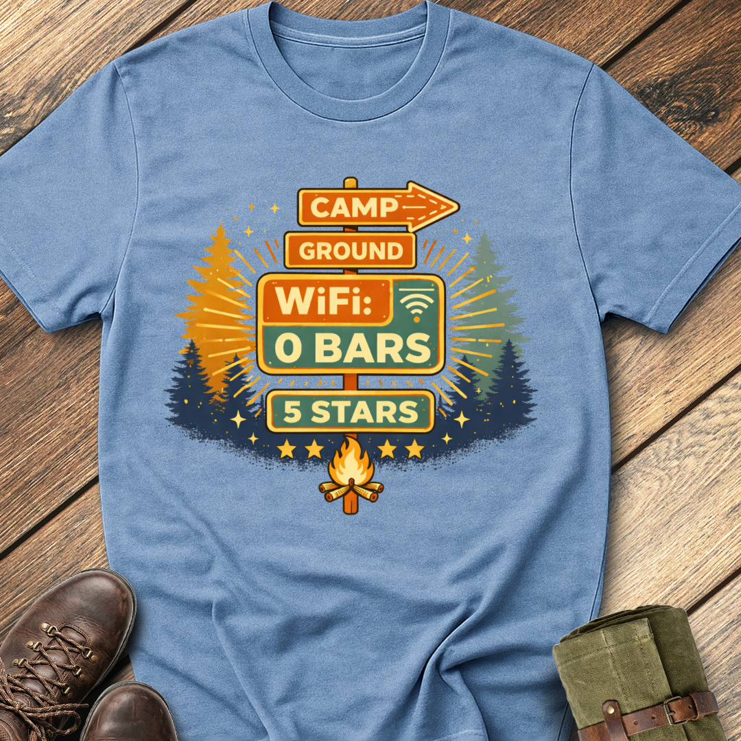 Camp Ground Wifi T-Shirt