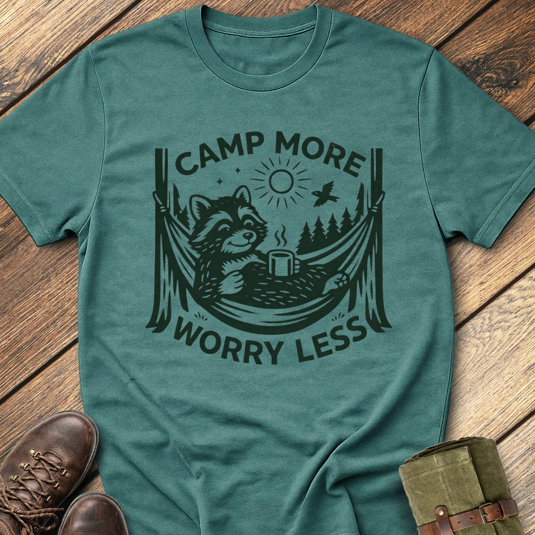 Camp More Worry Less T-Shirt