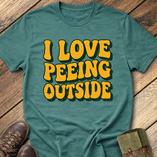 I Love Peeing Outside T-Shirt