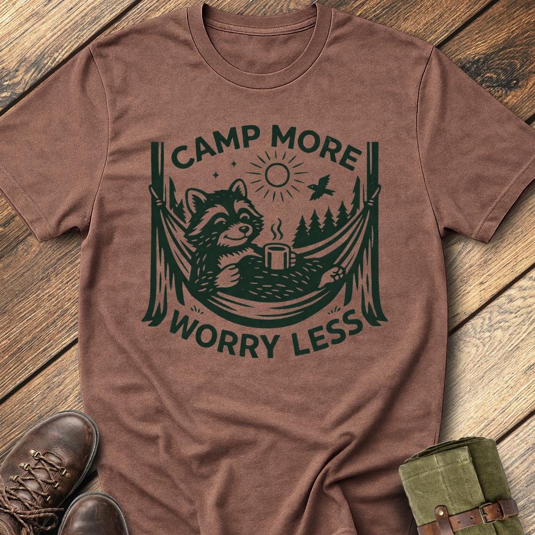 Camp More Worry Less T-Shirt