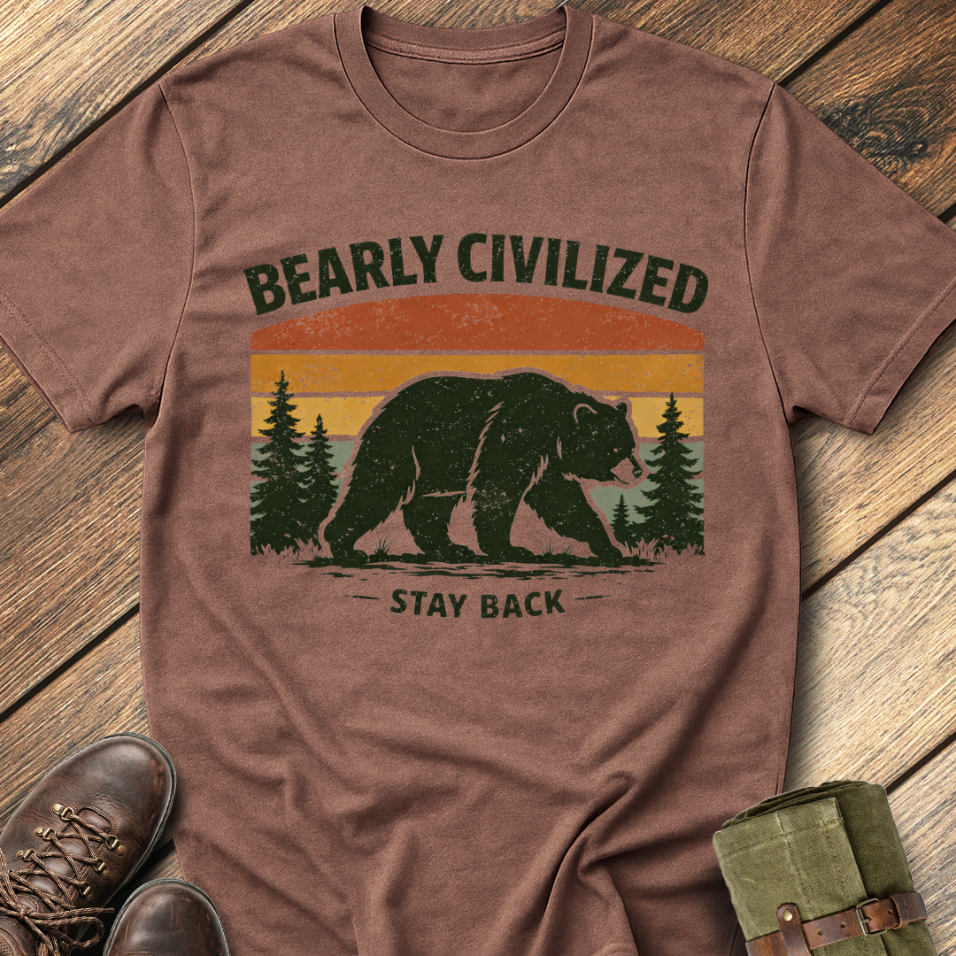 Bearly Civilized T-Shirt