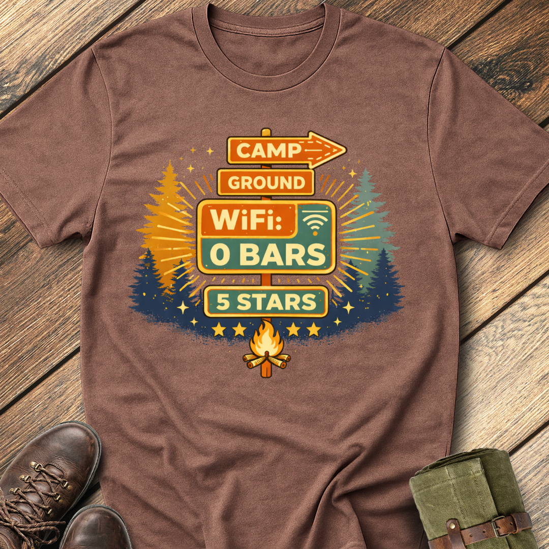 Camp Ground Wifi T-Shirt
