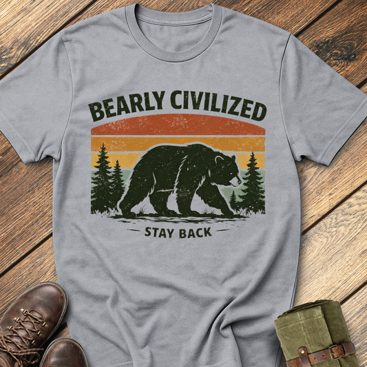 Bearly Civilized T-Shirt