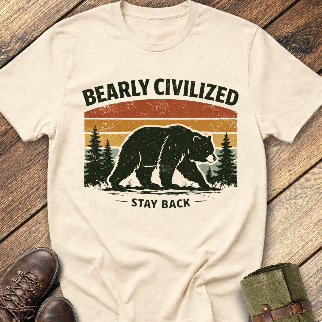 Bearly Civilized T-Shirt