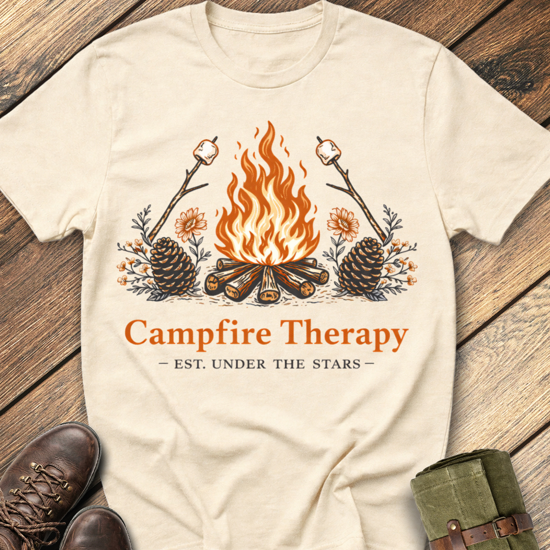 Camp Fire Therapy T-Shirt