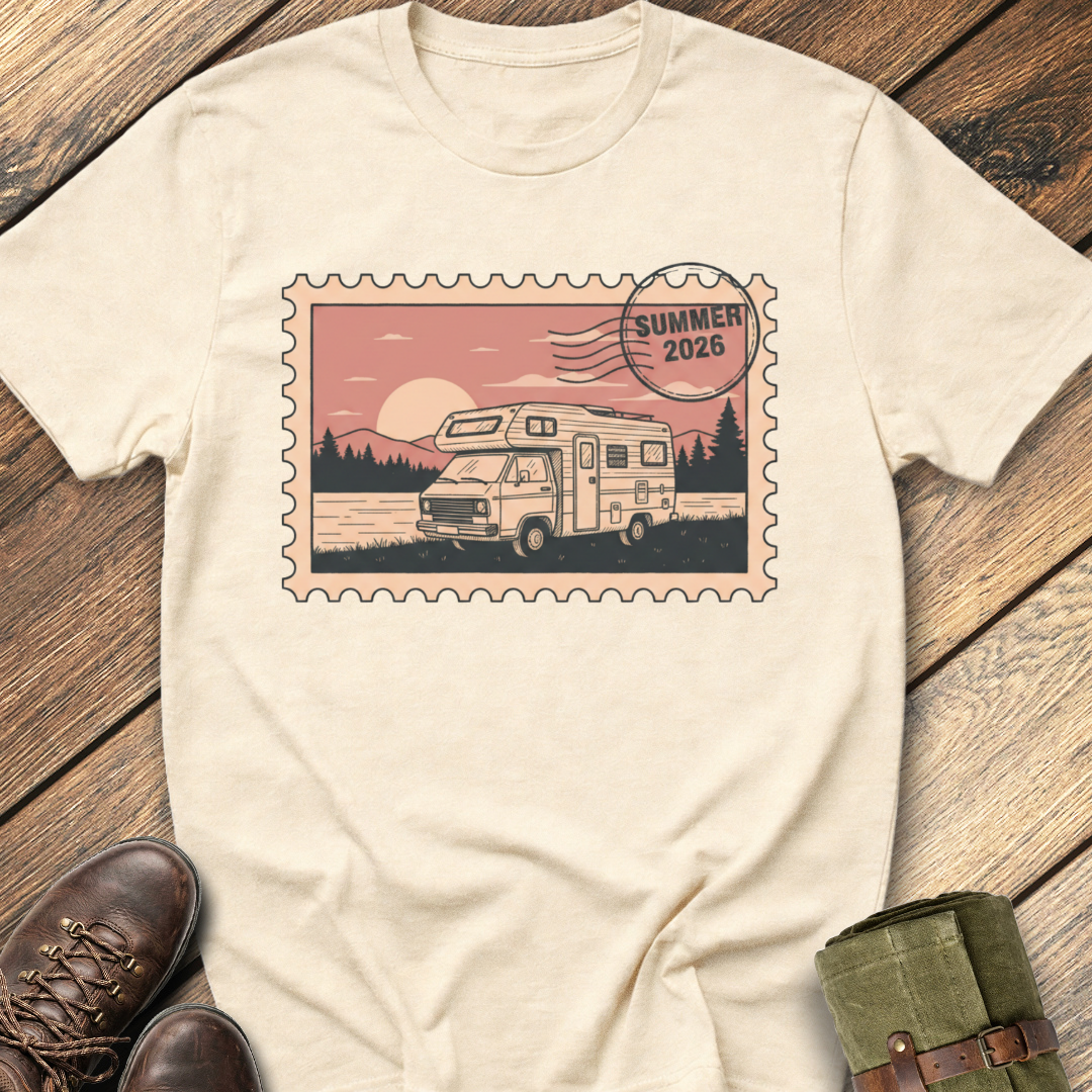 Summer 2026 Postcard T-Shirt