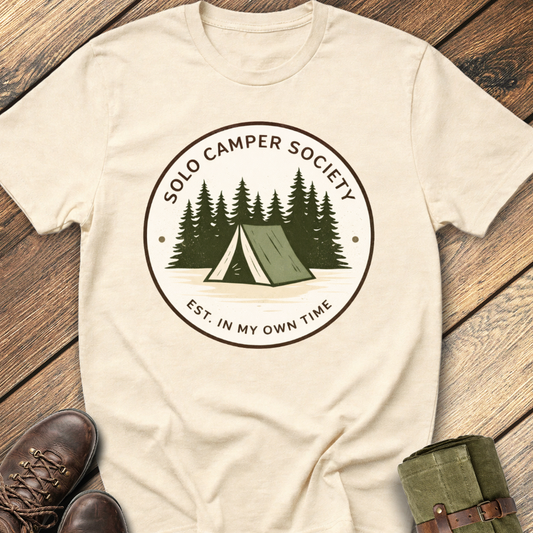 Solo Camper Society T-Shirt