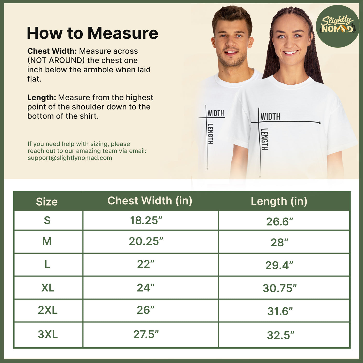 Sizing Guide
