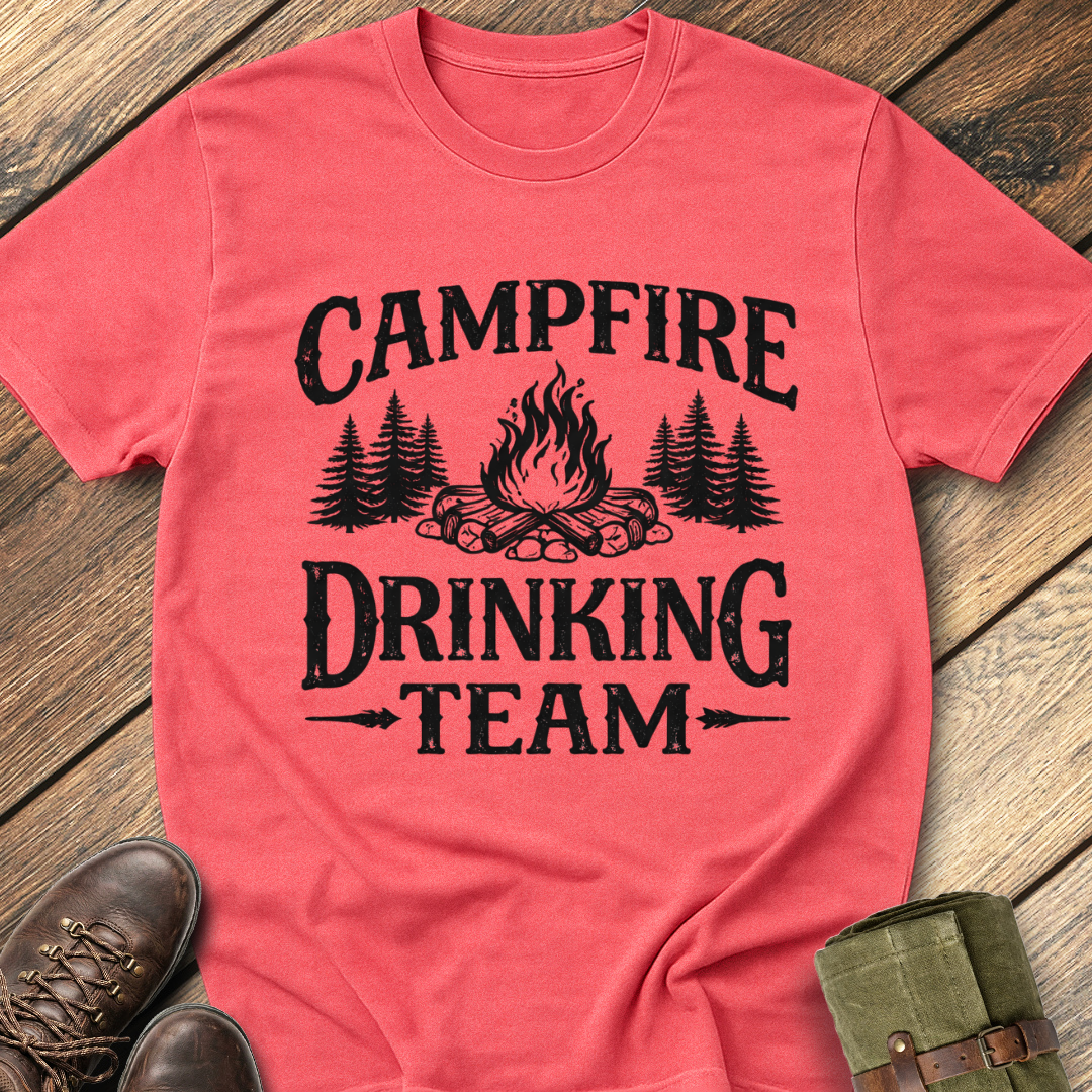 Campfire Drinking Team T-Shirt