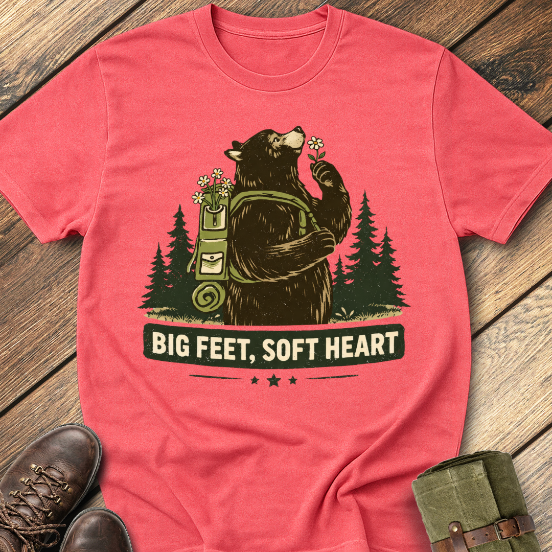 Big Feet, Soft Heart T-Shirt