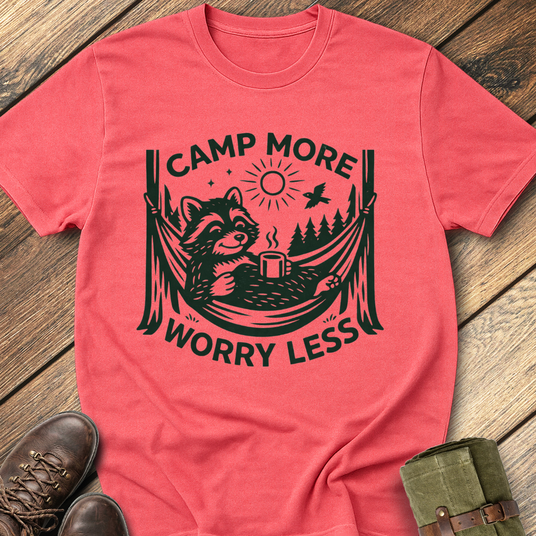 Camp More Worry Less T-Shirt