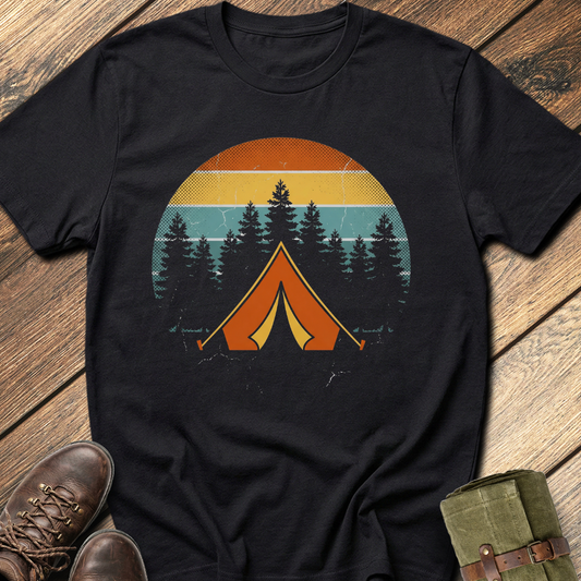 Retro Camp Tent T-Shirt